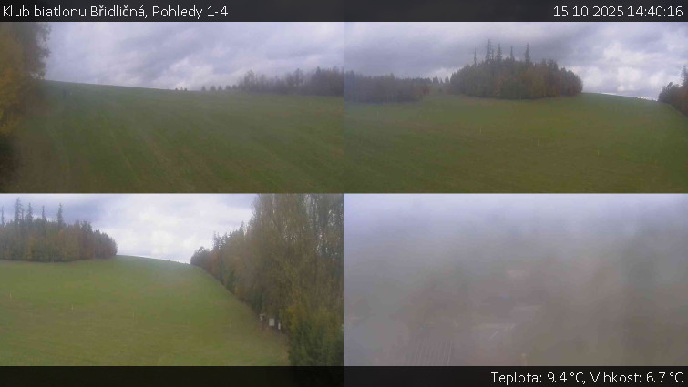 Klub biatlonu Břidličná - Pohledy 1-4 - 15.10.2025 v 14:40 Klub biatlonu Břidličná - Pohledy 1-4 - 15.10.2025 v 14:40