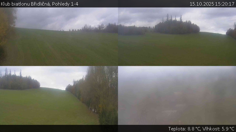 Klub biatlonu Břidličná - Pohledy 1-4 - 15.10.2025 v 15:20 Klub biatlonu Břidličná - Pohledy 1-4 - 15.10.2025 v 15:20