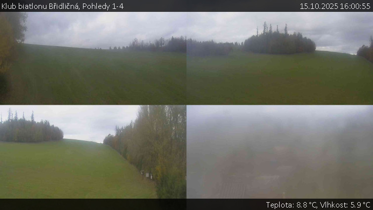 Klub biatlonu Břidličná - Pohledy 1-4 - 15.10.2025 v 16:00 Klub biatlonu Břidličná - Pohledy 1-4 - 15.10.2025 v 16:00