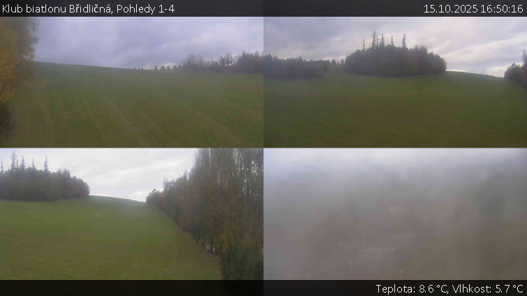 Klub biatlonu Břidličná - Pohledy 1-4 - 15.10.2025 v 16:50 Klub biatlonu Břidličná - Pohledy 1-4 - 15.10.2025 v 16:50