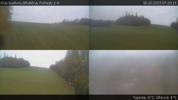 Klub biatlonu Břidličná - Pohledy 1-4 - 16.10.2025 v 07:10 Klub biatlonu Břidličná - Pohledy 1-4 - 16.10.2025 v 07:10