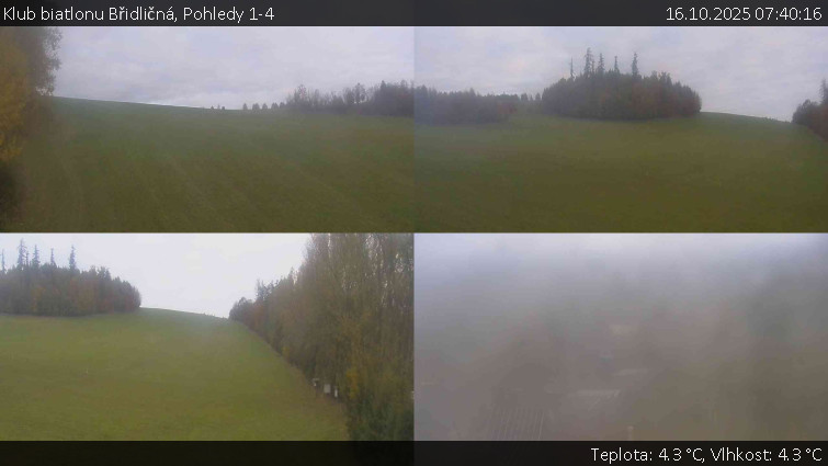 Klub biatlonu Břidličná - Pohledy 1-4 - 16.10.2025 v 07:40 Klub biatlonu Břidličná - Pohledy 1-4 - 16.10.2025 v 07:40