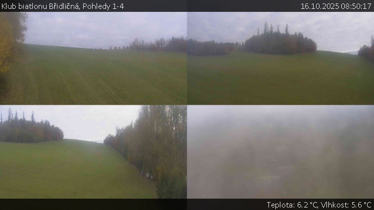 Klub biatlonu Břidličná - Pohledy 1-4 - 16.10.2025 v 08:50 Klub biatlonu Břidličná - Pohledy 1-4 - 16.10.2025 v 08:50