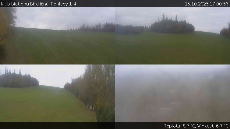 Klub biatlonu Břidličná - Pohledy 1-4 - 16.10.2025 v 17:00 Klub biatlonu Břidličná - Pohledy 1-4 - 16.10.2025 v 17:00