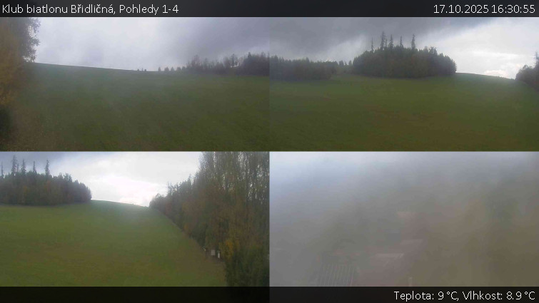 Klub biatlonu Břidličná - Pohledy 1-4 - 17.10.2025 v 16:30 Klub biatlonu Břidličná - Pohledy 1-4 - 17.10.2025 v 16:30