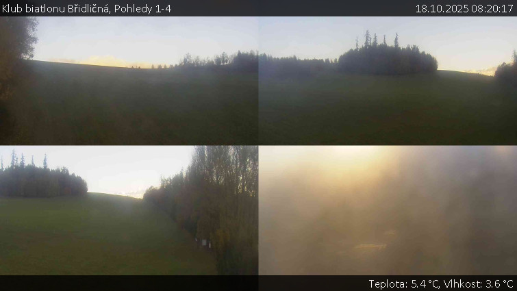 Klub biatlonu Břidličná - Pohledy 1-4 - 18.10.2025 v 08:20 Klub biatlonu Břidličná - Pohledy 1-4 - 18.10.2025 v 08:20