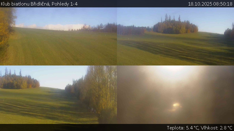 Klub biatlonu Břidličná - Pohledy 1-4 - 18.10.2025 v 08:50 Klub biatlonu Břidličná - Pohledy 1-4 - 18.10.2025 v 08:50