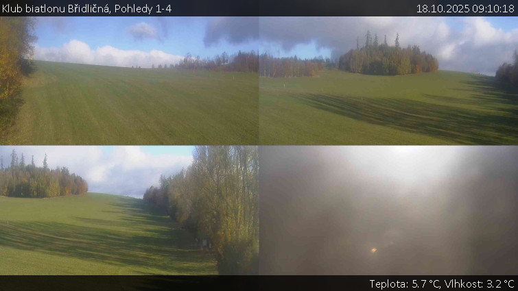 Klub biatlonu Břidličná - Pohledy 1-4 - 18.10.2025 v 09:10 Klub biatlonu Břidličná - Pohledy 1-4 - 18.10.2025 v 09:10