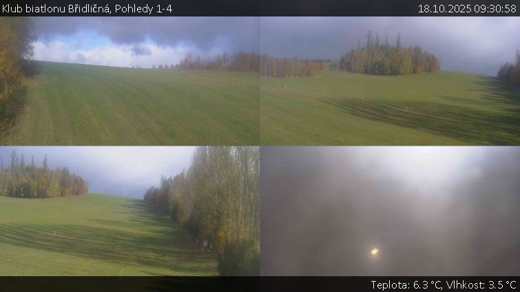 Klub biatlonu Břidličná - Pohledy 1-4 - 18.10.2025 v 09:30 Klub biatlonu Břidličná - Pohledy 1-4 - 18.10.2025 v 09:30