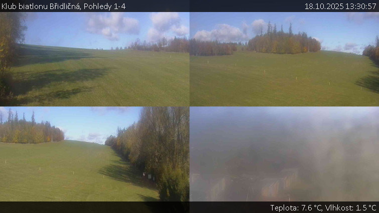Klub biatlonu Břidličná - Pohledy 1-4 - 18.10.2025 v 13:30 Klub biatlonu Břidličná - Pohledy 1-4 - 18.10.2025 v 13:30