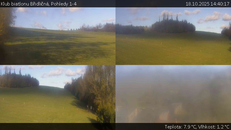 Klub biatlonu Břidličná - Pohledy 1-4 - 18.10.2025 v 14:40 Klub biatlonu Břidličná - Pohledy 1-4 - 18.10.2025 v 14:40