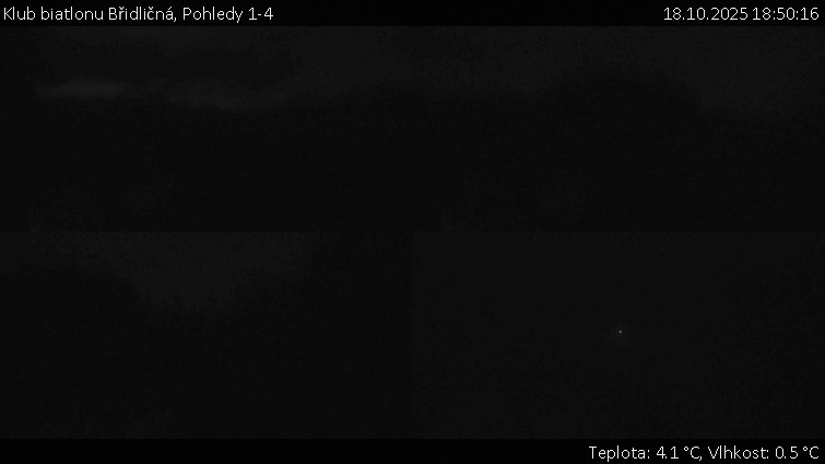 Klub biatlonu Břidličná - Pohledy 1-4 - 18.10.2025 v 18:50 Klub biatlonu Břidličná - Pohledy 1-4 - 18.10.2025 v 18:50