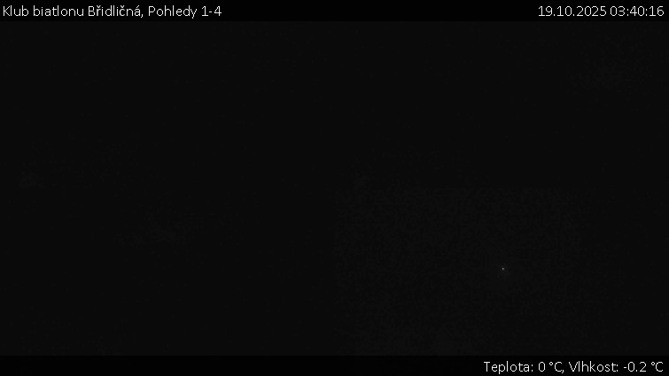 Klub biatlonu Břidličná - Pohledy 1-4 - 19.10.2025 v 03:40 Klub biatlonu Břidličná - Pohledy 1-4 - 19.10.2025 v 03:40
