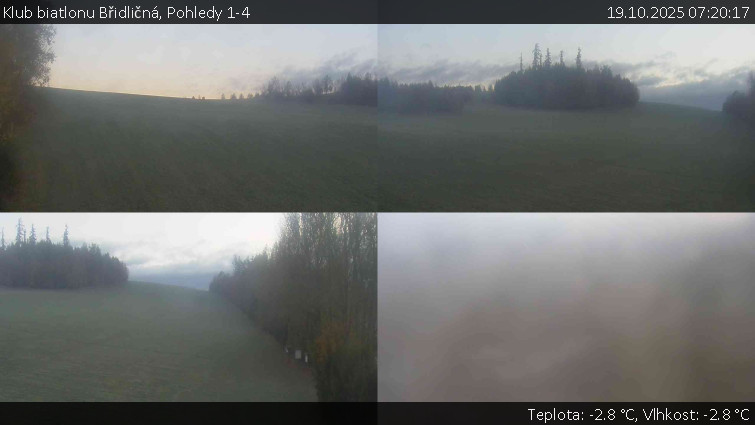 Klub biatlonu Břidličná - Pohledy 1-4 - 19.10.2025 v 07:20 Klub biatlonu Břidličná - Pohledy 1-4 - 19.10.2025 v 07:20
