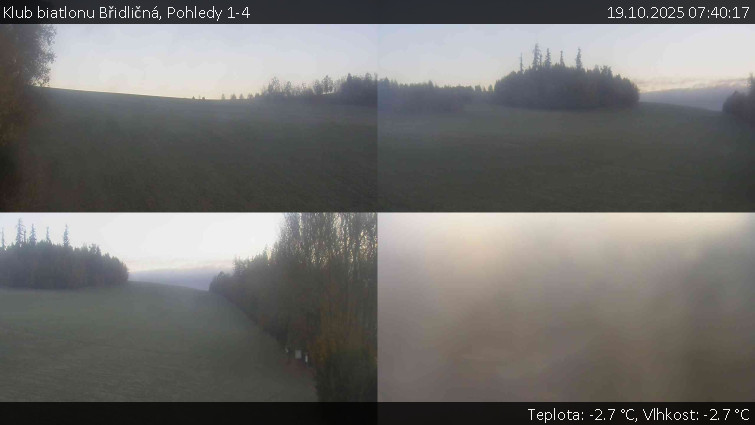 Klub biatlonu Břidličná - Pohledy 1-4 - 19.10.2025 v 07:40 Klub biatlonu Břidličná - Pohledy 1-4 - 19.10.2025 v 07:40