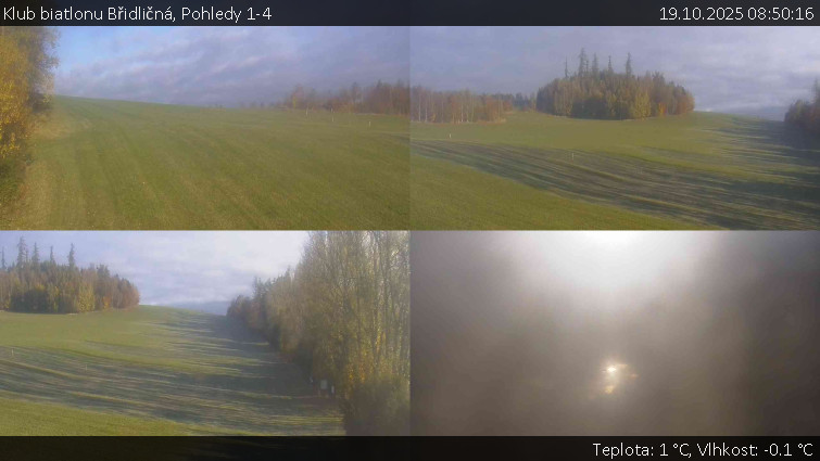 Klub biatlonu Břidličná - Pohledy 1-4 - 19.10.2025 v 08:50 Klub biatlonu Břidličná - Pohledy 1-4 - 19.10.2025 v 08:50