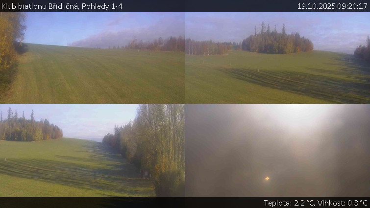 Klub biatlonu Břidličná - Pohledy 1-4 - 19.10.2025 v 09:20 Klub biatlonu Břidličná - Pohledy 1-4 - 19.10.2025 v 09:20
