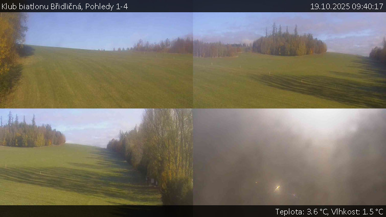 Klub biatlonu Břidličná - Pohledy 1-4 - 19.10.2025 v 09:40 Klub biatlonu Břidličná - Pohledy 1-4 - 19.10.2025 v 09:40