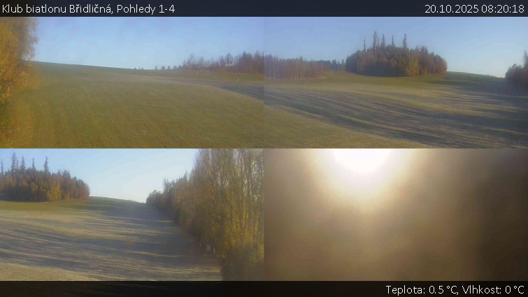 Klub biatlonu Břidličná - Pohledy 1-4 - 20.10.2025 v 08:20 Klub biatlonu Břidličná - Pohledy 1-4 - 20.10.2025 v 08:20