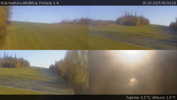 Klub biatlonu Břidličná - Pohledy 1-4 - 20.10.2025 v 08:50 Klub biatlonu Břidličná - Pohledy 1-4 - 20.10.2025 v 08:50