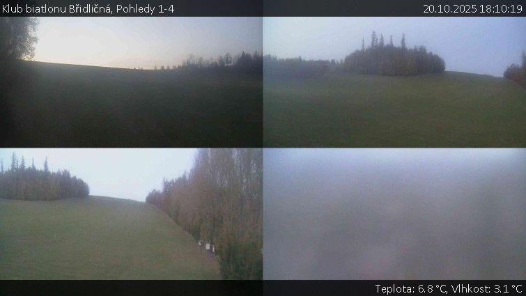 Klub biatlonu Břidličná - Pohledy 1-4 - 20.10.2025 v 18:10 Klub biatlonu Břidličná - Pohledy 1-4 - 20.10.2025 v 18:10
