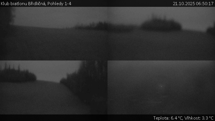 Klub biatlonu Břidličná - Pohledy 1-4 - 21.10.2025 v 06:50 Klub biatlonu Břidličná - Pohledy 1-4 - 21.10.2025 v 06:50