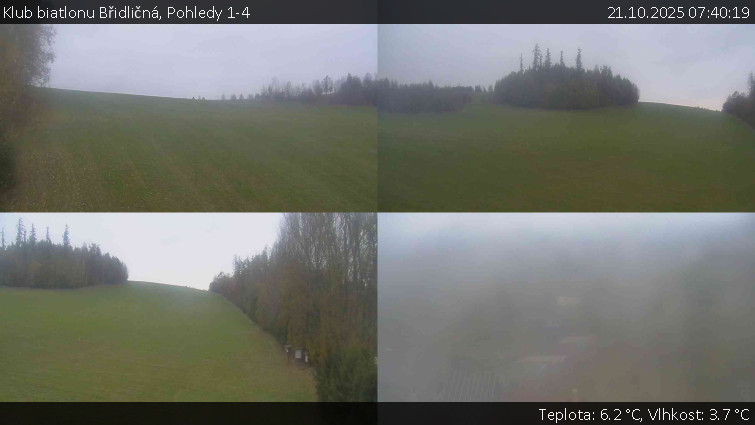 Klub biatlonu Břidličná - Pohledy 1-4 - 21.10.2025 v 07:40 Klub biatlonu Břidličná - Pohledy 1-4 - 21.10.2025 v 07:40