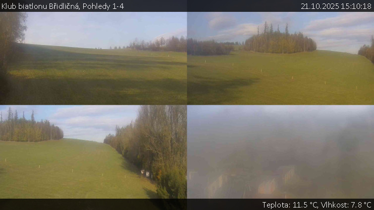Klub biatlonu Břidličná - Pohledy 1-4 - 21.10.2025 v 15:10 Klub biatlonu Břidličná - Pohledy 1-4 - 21.10.2025 v 15:10