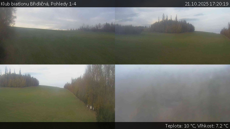 Klub biatlonu Břidličná - Pohledy 1-4 - 21.10.2025 v 17:20 Klub biatlonu Břidličná - Pohledy 1-4 - 21.10.2025 v 17:20