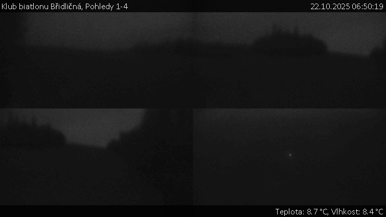 Klub biatlonu Břidličná - Pohledy 1-4 - 22.10.2025 v 06:50 Klub biatlonu Břidličná - Pohledy 1-4 - 22.10.2025 v 06:50