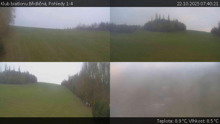 Klub biatlonu Břidličná - Pohledy 1-4 - 22.10.2025 v 07:40 Klub biatlonu Břidličná - Pohledy 1-4 - 22.10.2025 v 07:40