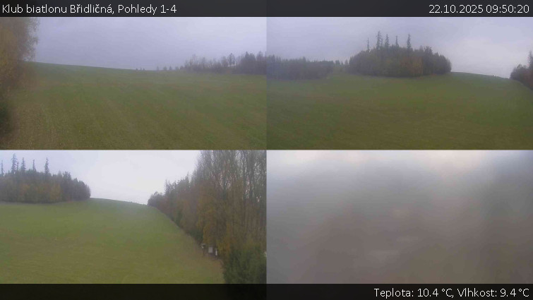 Klub biatlonu Břidličná - Pohledy 1-4 - 22.10.2025 v 09:50 Klub biatlonu Břidličná - Pohledy 1-4 - 22.10.2025 v 09:50