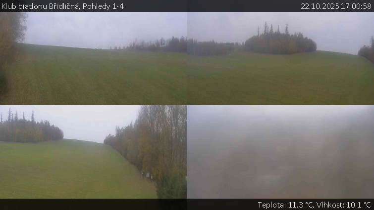 Klub biatlonu Břidličná - Pohledy 1-4 - 22.10.2025 v 17:00 Klub biatlonu Břidličná - Pohledy 1-4 - 22.10.2025 v 17:00