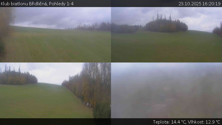 Klub biatlonu Břidličná - Pohledy 1-4 - 23.10.2025 v 16:20 Klub biatlonu Břidličná - Pohledy 1-4 - 23.10.2025 v 16:20