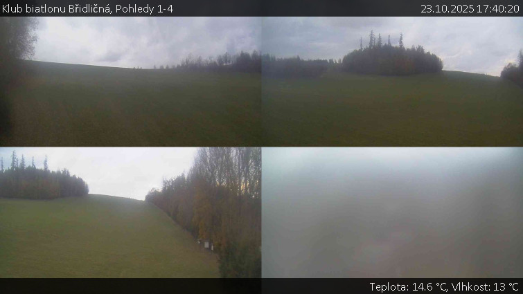 Klub biatlonu Břidličná - Pohledy 1-4 - 23.10.2025 v 17:40 Klub biatlonu Břidličná - Pohledy 1-4 - 23.10.2025 v 17:40