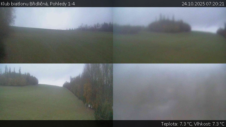 Klub biatlonu Břidličná - Pohledy 1-4 - 24.10.2025 v 07:20 Klub biatlonu Břidličná - Pohledy 1-4 - 24.10.2025 v 07:20