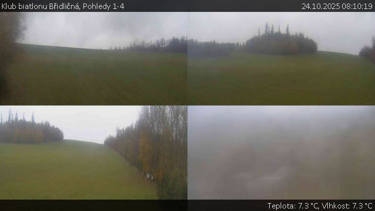 Klub biatlonu Břidličná - Pohledy 1-4 - 24.10.2025 v 08:10 Klub biatlonu Břidličná - Pohledy 1-4 - 24.10.2025 v 08:10