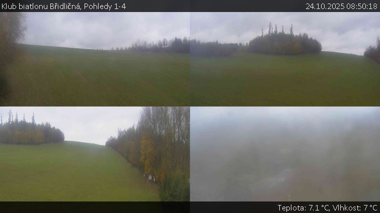 Klub biatlonu Břidličná - Pohledy 1-4 - 24.10.2025 v 08:50 Klub biatlonu Břidličná - Pohledy 1-4 - 24.10.2025 v 08:50