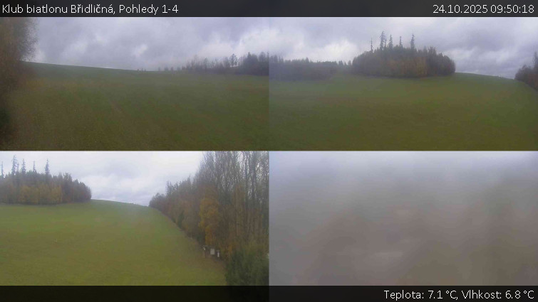 Klub biatlonu Břidličná - Pohledy 1-4 - 24.10.2025 v 09:50 Klub biatlonu Břidličná - Pohledy 1-4 - 24.10.2025 v 09:50