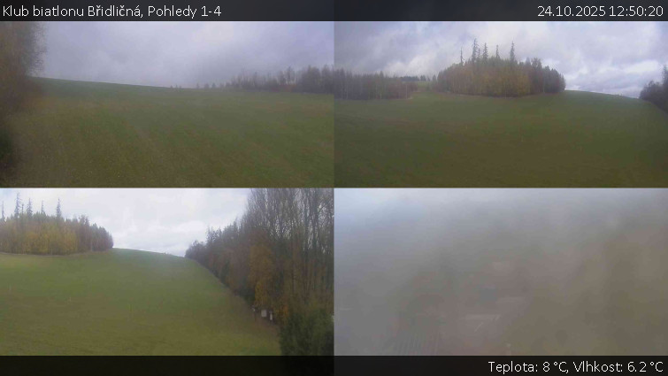 Klub biatlonu Břidličná - Pohledy 1-4 - 24.10.2025 v 12:50 Klub biatlonu Břidličná - Pohledy 1-4 - 24.10.2025 v 12:50