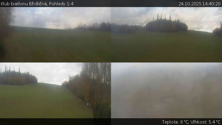 Klub biatlonu Břidličná - Pohledy 1-4 - 24.10.2025 v 14:40 Klub biatlonu Břidličná - Pohledy 1-4 - 24.10.2025 v 14:40