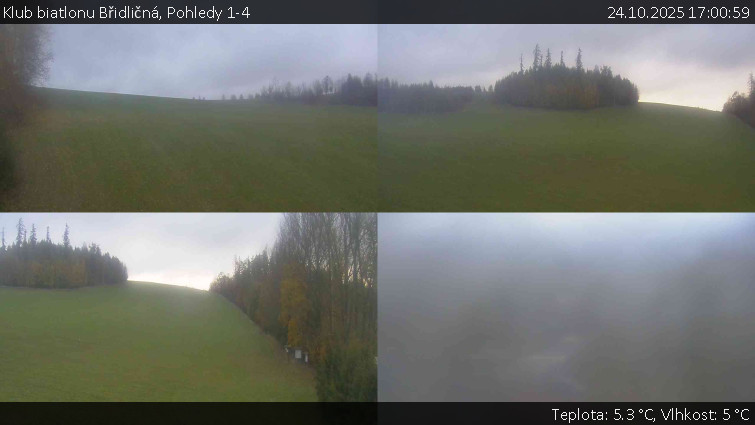Klub biatlonu Břidličná - Pohledy 1-4 - 24.10.2025 v 17:00 Klub biatlonu Břidličná - Pohledy 1-4 - 24.10.2025 v 17:00