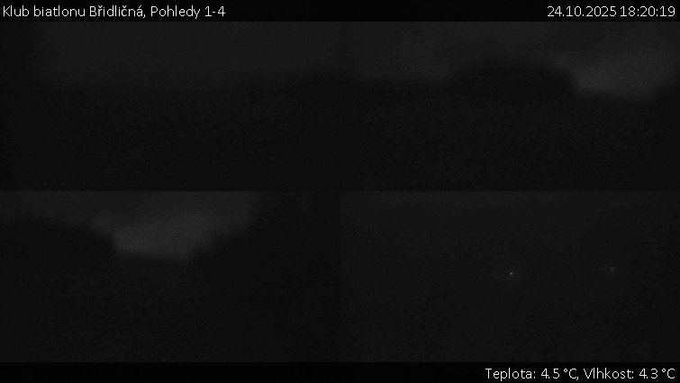 Klub biatlonu Břidličná - Pohledy 1-4 - 24.10.2025 v 18:20 Klub biatlonu Břidličná - Pohledy 1-4 - 24.10.2025 v 18:20