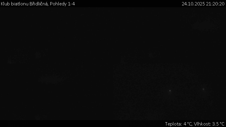 Klub biatlonu Břidličná - Pohledy 1-4 - 24.10.2025 v 21:20 Klub biatlonu Břidličná - Pohledy 1-4 - 24.10.2025 v 21:20
