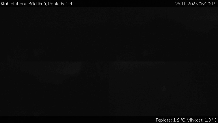 Klub biatlonu Břidličná - Pohledy 1-4 - 25.10.2025 v 06:20 Klub biatlonu Břidličná - Pohledy 1-4 - 25.10.2025 v 06:20
