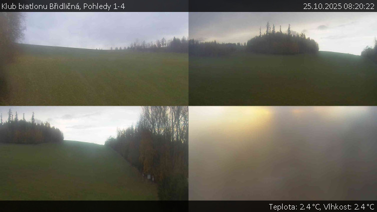 Klub biatlonu Břidličná - Pohledy 1-4 - 25.10.2025 v 08:20 Klub biatlonu Břidličná - Pohledy 1-4 - 25.10.2025 v 08:20
