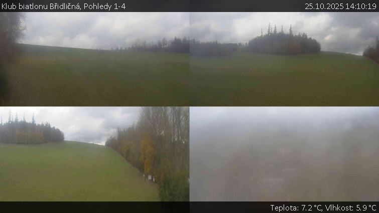 Klub biatlonu Břidličná - Pohledy 1-4 - 25.10.2025 v 14:10 Klub biatlonu Břidličná - Pohledy 1-4 - 25.10.2025 v 14:10