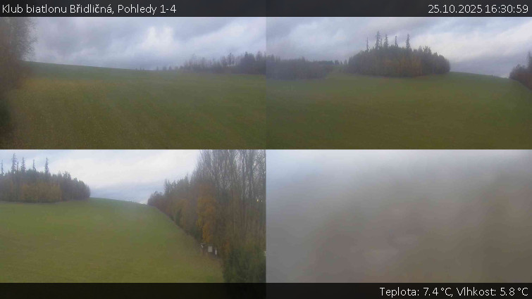 Klub biatlonu Břidličná - Pohledy 1-4 - 25.10.2025 v 16:30 Klub biatlonu Břidličná - Pohledy 1-4 - 25.10.2025 v 16:30