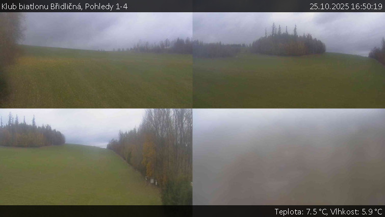 Klub biatlonu Břidličná - Pohledy 1-4 - 25.10.2025 v 16:50 Klub biatlonu Břidličná - Pohledy 1-4 - 25.10.2025 v 16:50