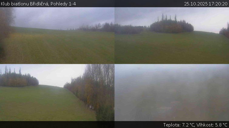 Klub biatlonu Břidličná - Pohledy 1-4 - 25.10.2025 v 17:20 Klub biatlonu Břidličná - Pohledy 1-4 - 25.10.2025 v 17:20